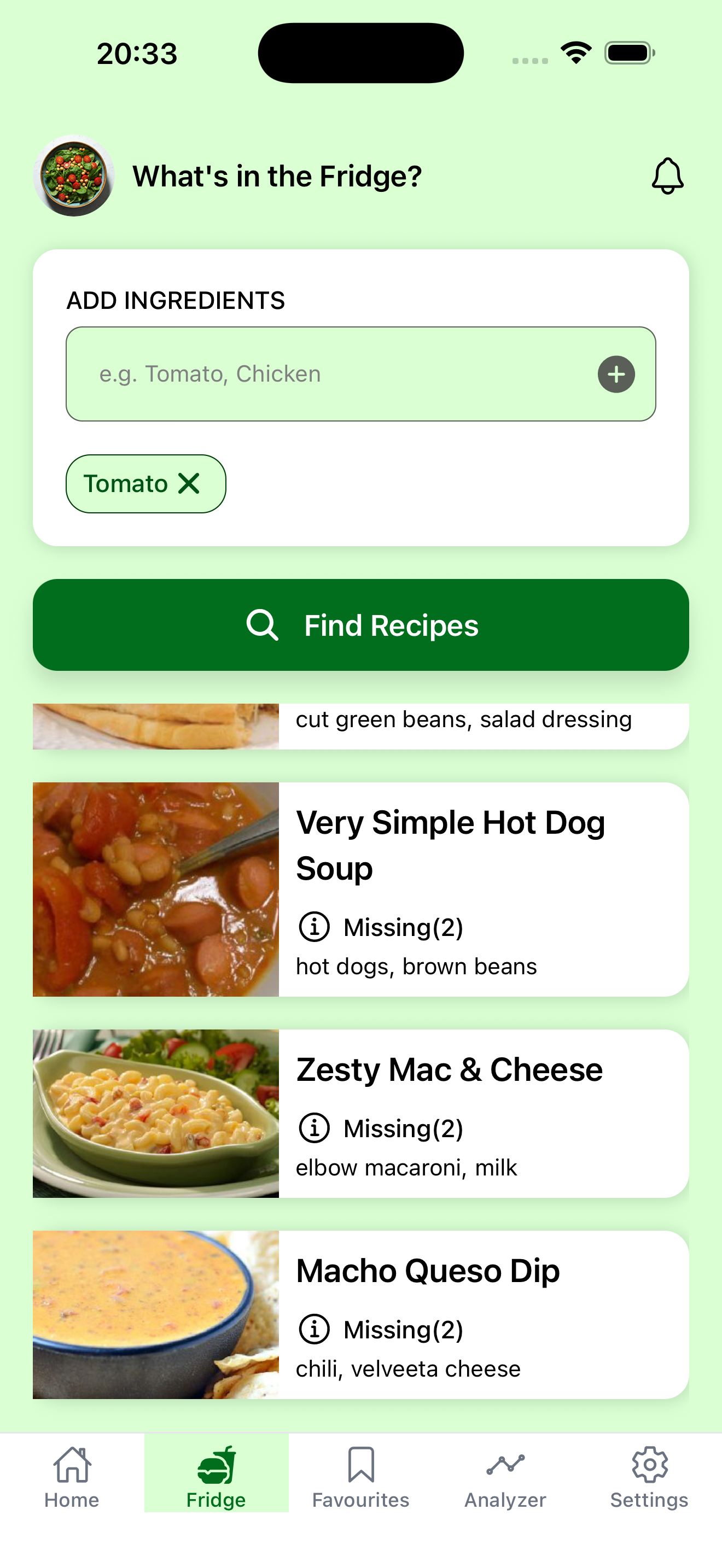 Bites By Testeii Tech home screen